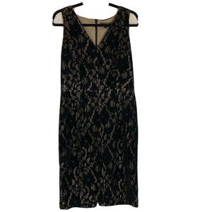 Lauren Ralph Lauren dress size 10  Black Velvet